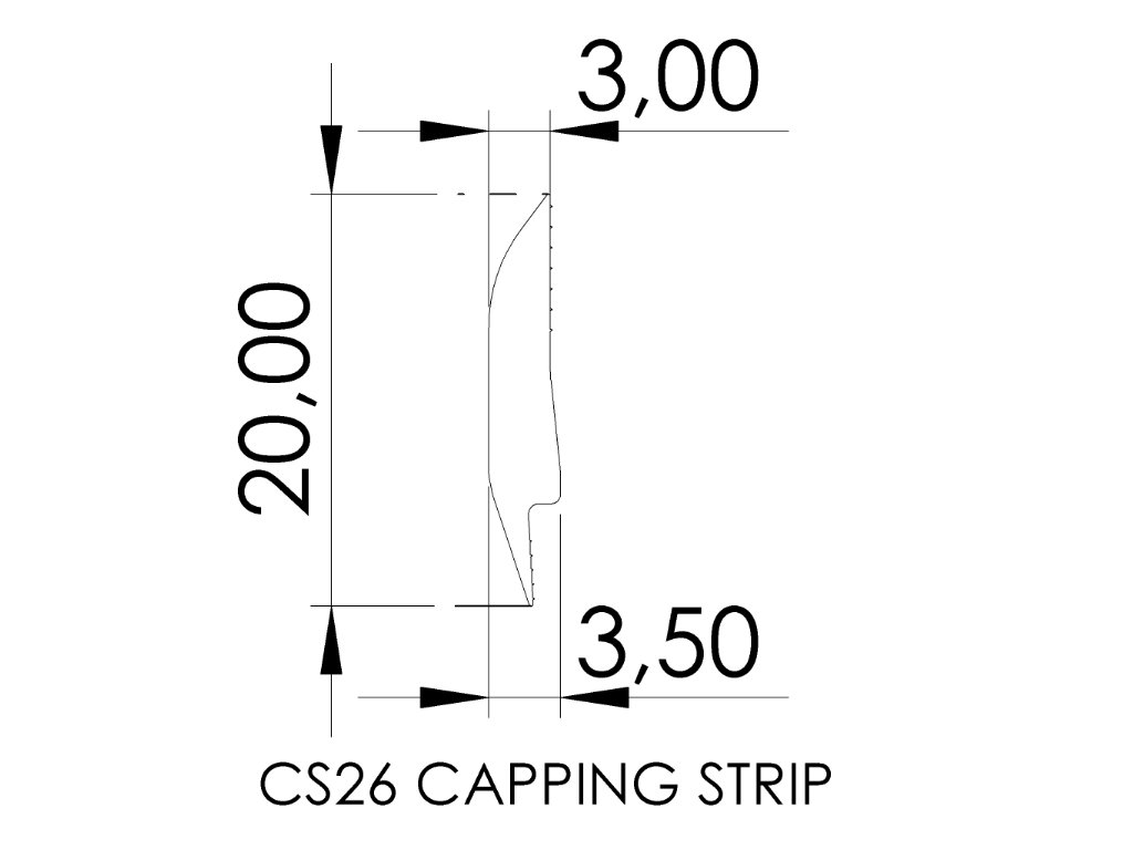 C26 Capping Strip